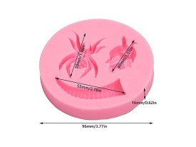 Molde silicona araña cuerno y calavera